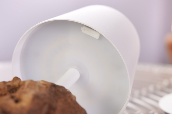 Lampă de masă LED cu baterie, HYPNOTIC TO GO 30cm alb-natural  ,reîncărcabilă cu variator tactil fără cablu [8]