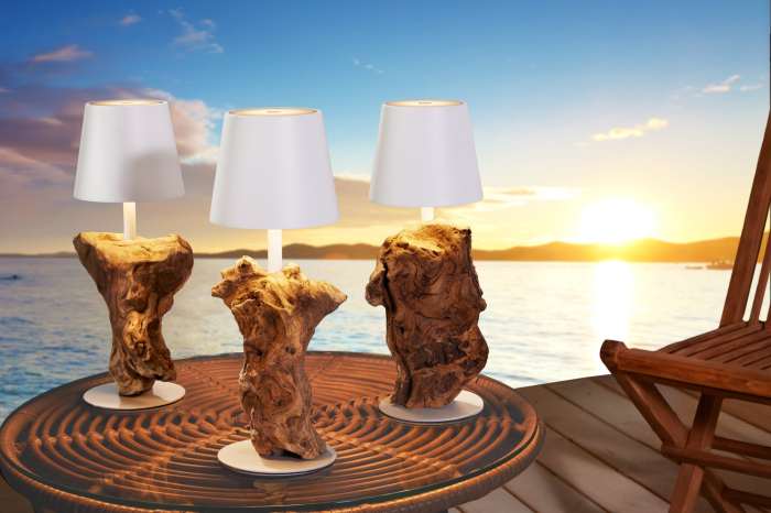 Lampă de masă LED cu baterie, HYPNOTIC TO GO 30cm alb-natural  ,reîncărcabilă cu variator tactil fără cablu [5]