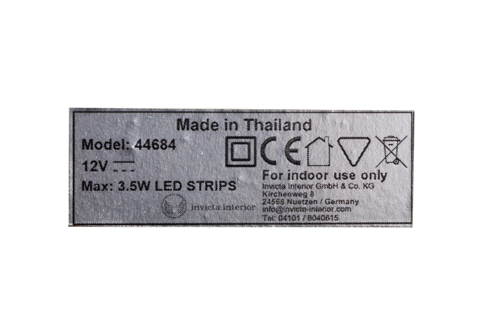 Lampă de masă natural, ORGANIC ARTWORK 45cm LED  [10]