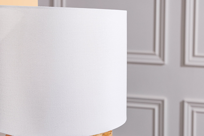 Lampă de masă PURE NATURE 45cm lemn reciclat  [5]