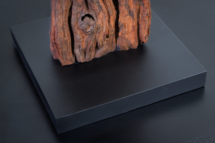 Lampă de masă ROUSILIQUE 60cm abajur din bumbac, lemn plutitor [7]