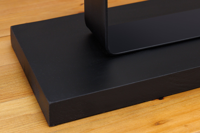 Lampă de masă ROUSILIQUE 60cm,lemn de tec natural cu abajur bej  [10]