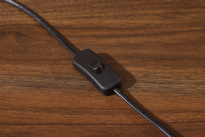 Lampă de masă WILDLIFE 75cm, neagra cu papagal roz  [9]