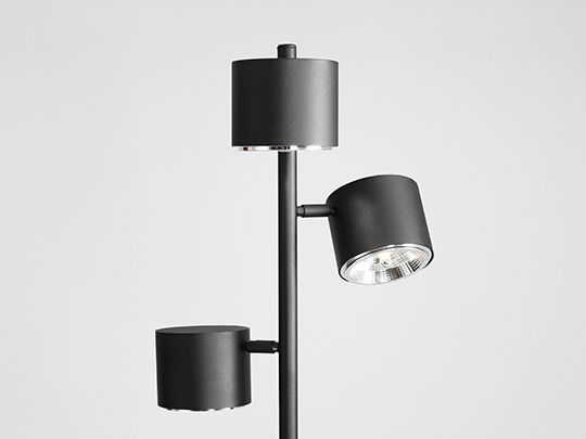 Lampadar BOT BLACK [8]