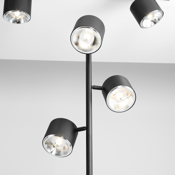 Lampadar BOT BLACK [6]