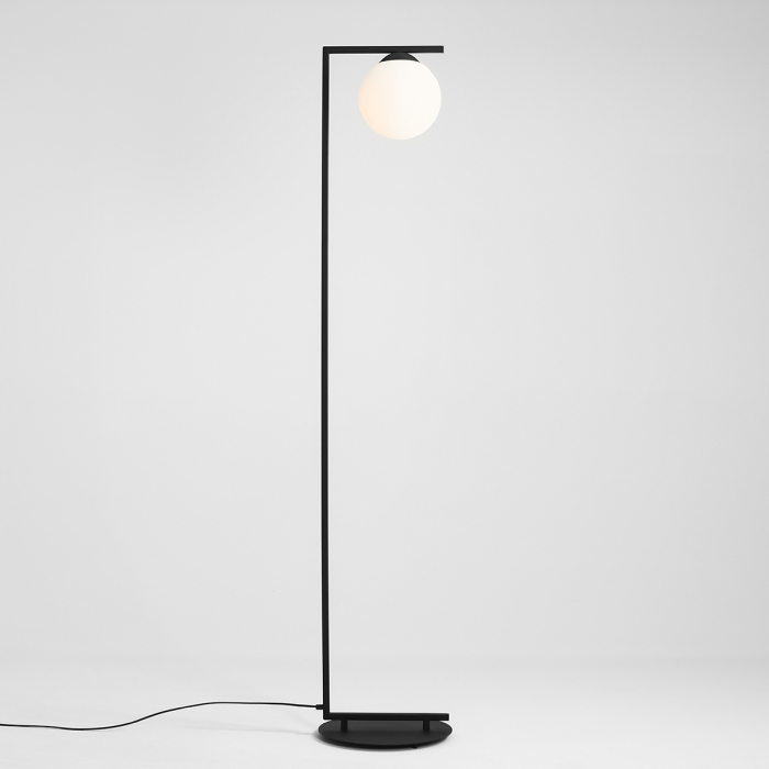 Lampadar din metal negru Zac, 168 cm [2]