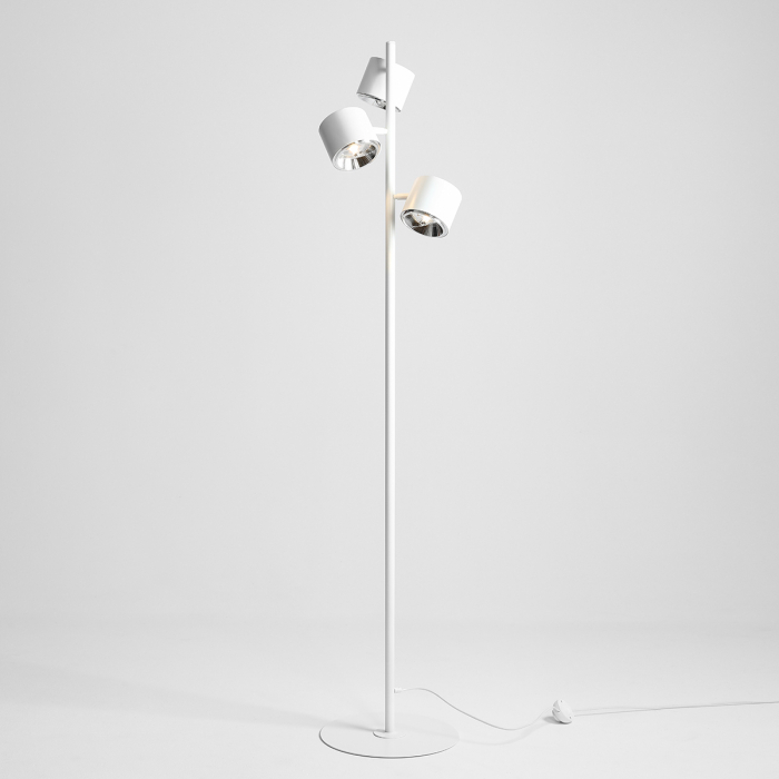 Lampadar din metal alb Bot, 165 cm [4]
