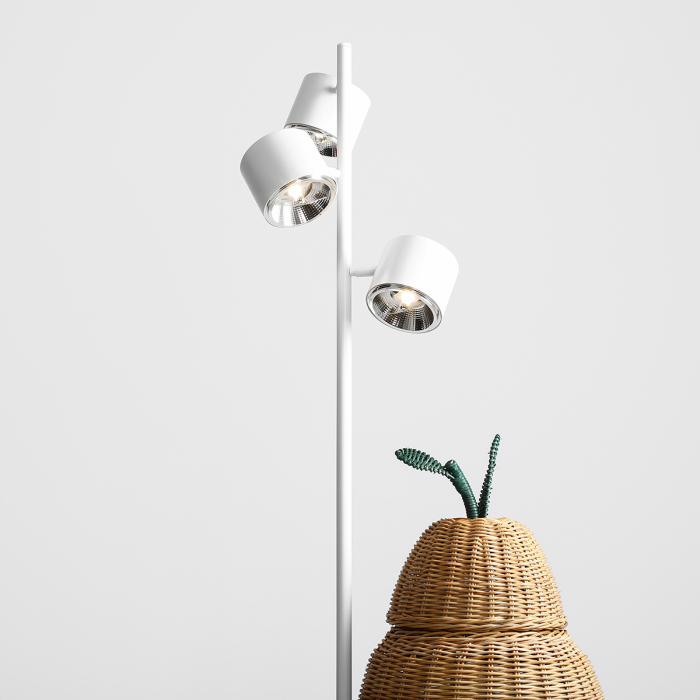 Lampadar din metal alb Bot, 165 cm [5]