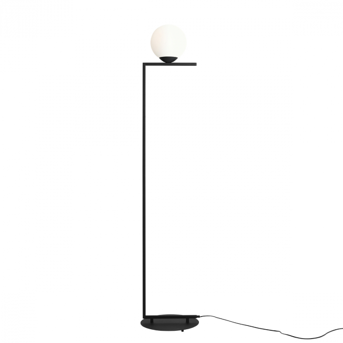 Lampadar din metal negru Zac, 166 cm [1]