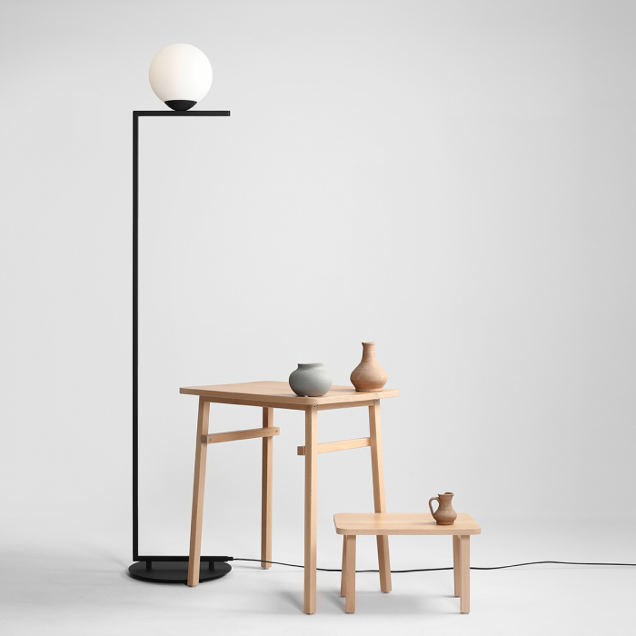 Lampadar din metal negru Zac, 166 cm [6]