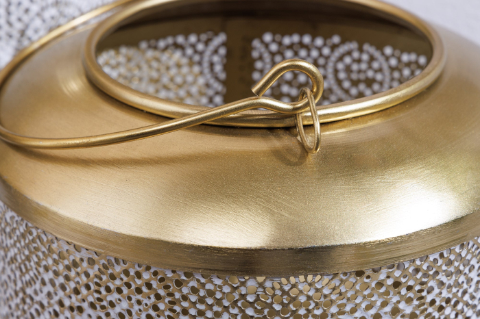 Lanterna ORIENT 15 cm aurie cu patină [7]