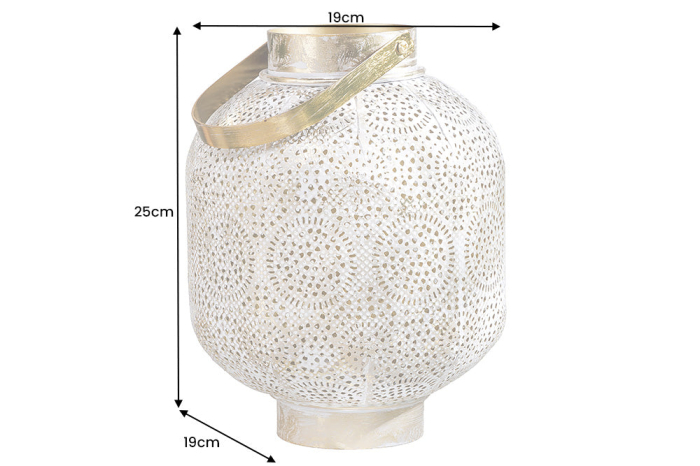 Lanterna ORIENT 25 cm auriu antic [20]