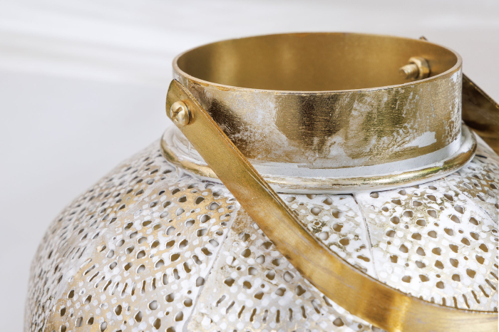 Lanterna ORIENT 25 cm auriu antic [8]