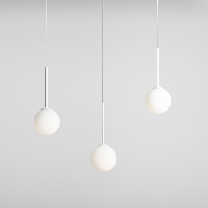 Lustră BOSSO cu 3 becuri WHITE [6]
