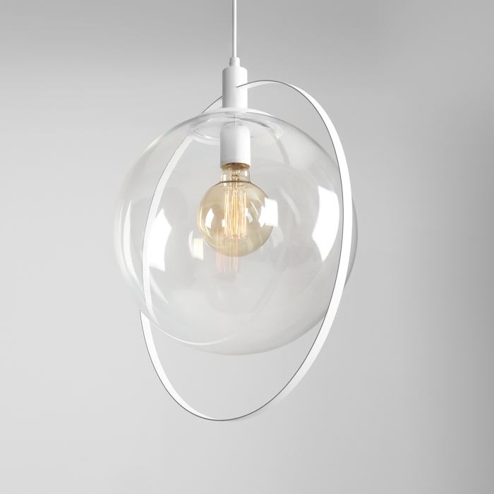 Lustră din metal alb Aura, 120 cm [7]