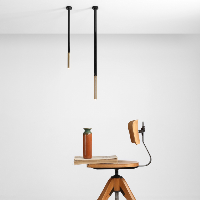Lustră STICK BLACK L [4]