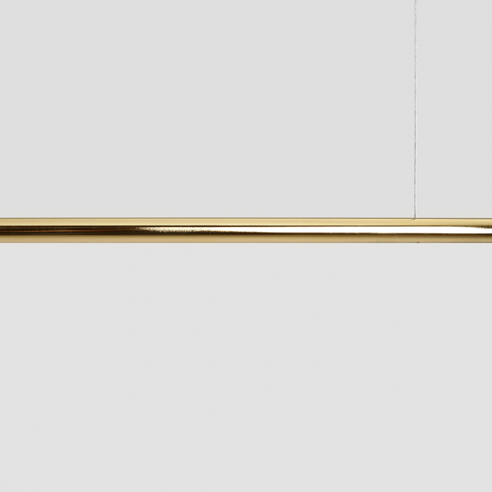Lustră din metal auriu cu 2 becuri Pure, 120 cm [5]