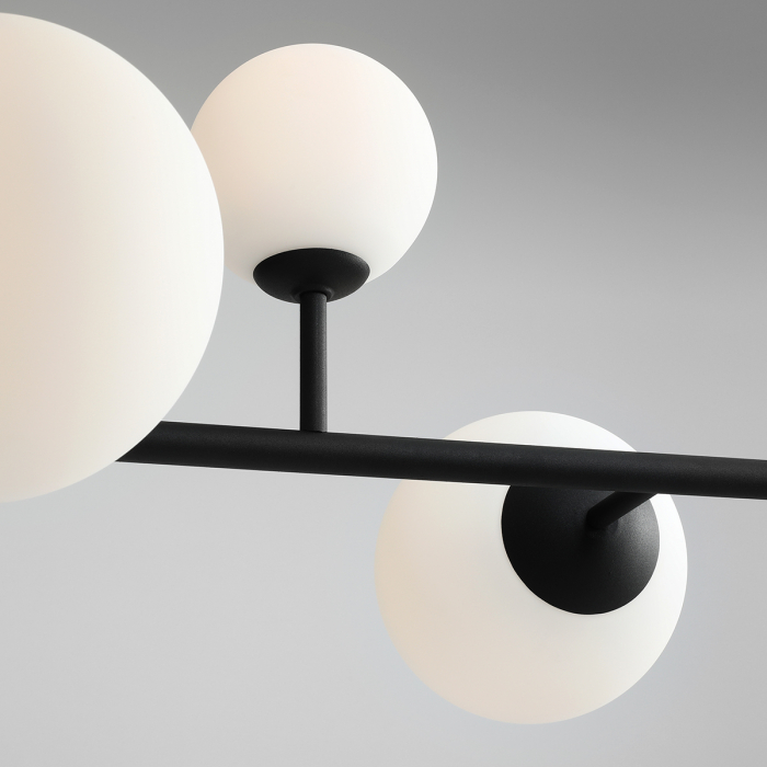 Lustră DIONE  6 becuri  BLACK [4]
