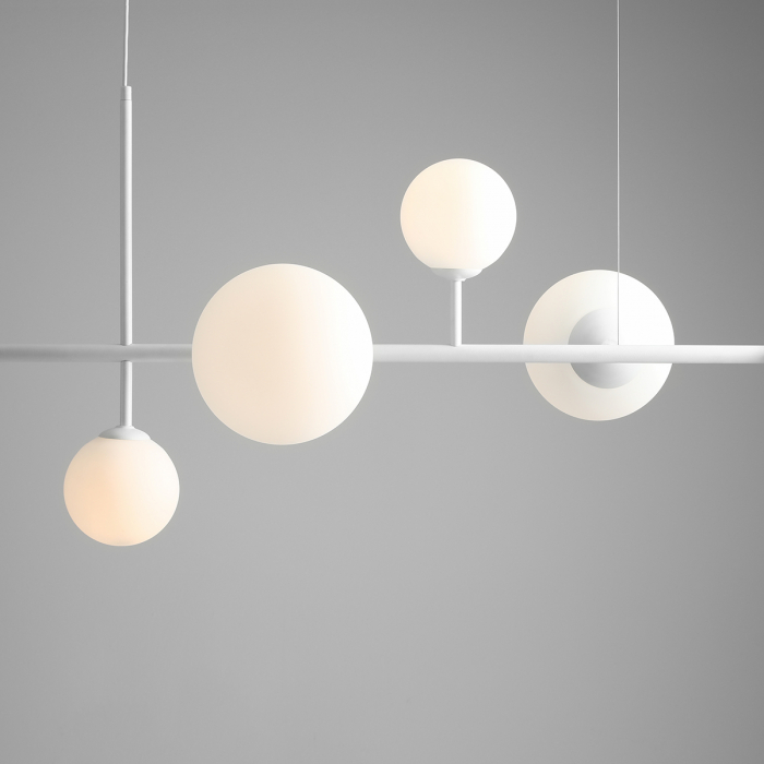 Lustră DIONE  6 becuri  WHITE [6]