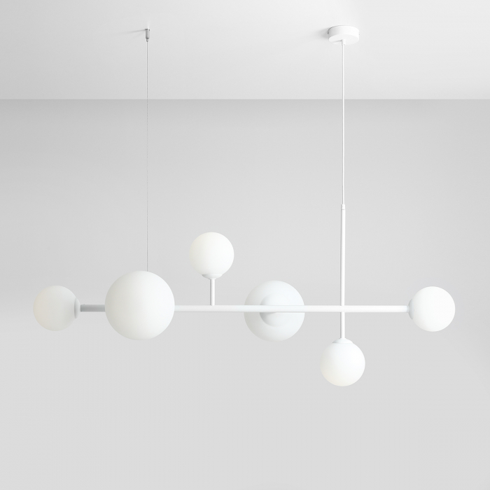 Lustră DIONE  6 becuri  WHITE [1]