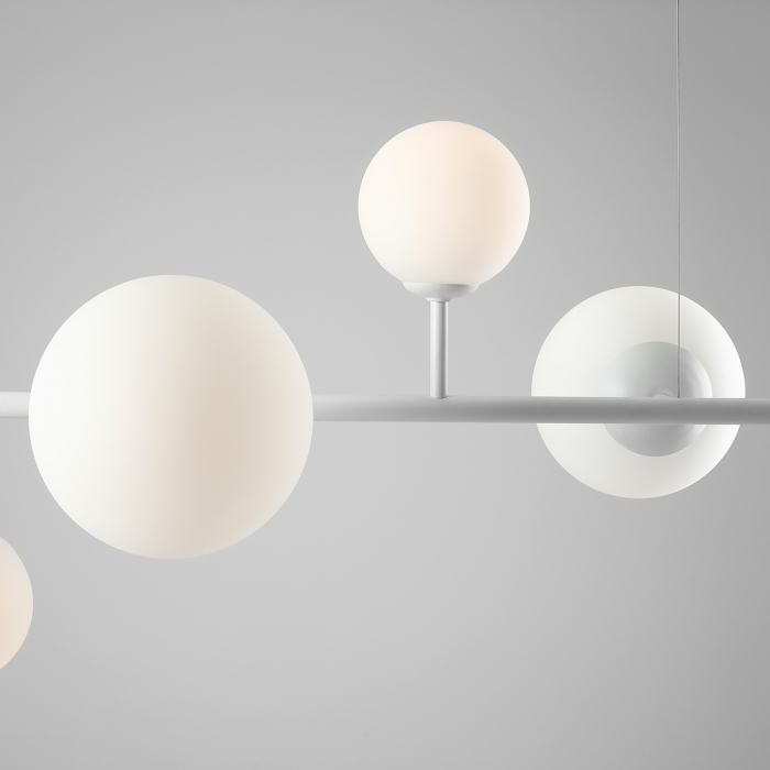 Lustră DIONE  6 becuri  WHITE [5]