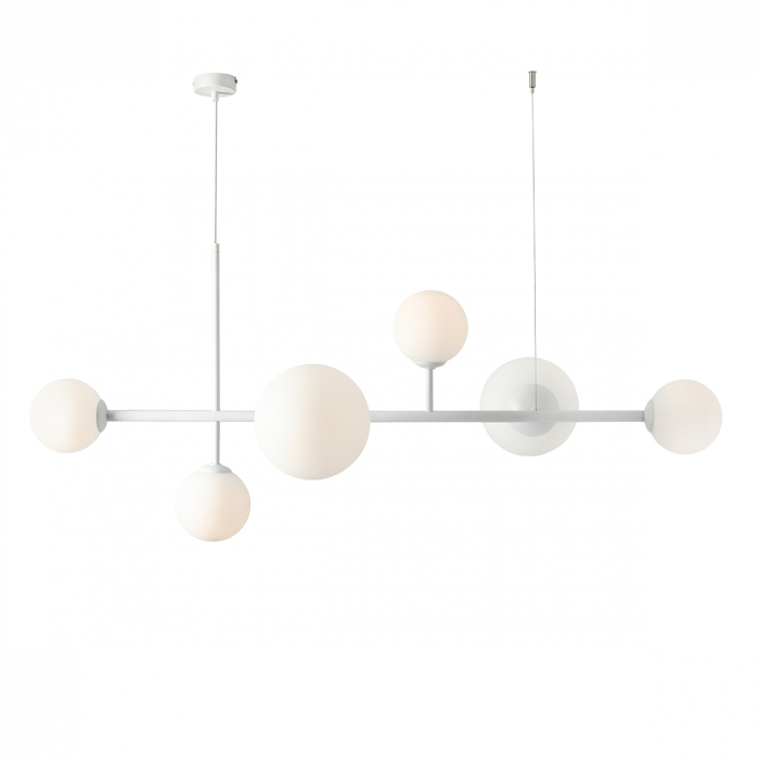 Lustră DIONE  6 becuri  WHITE [7]