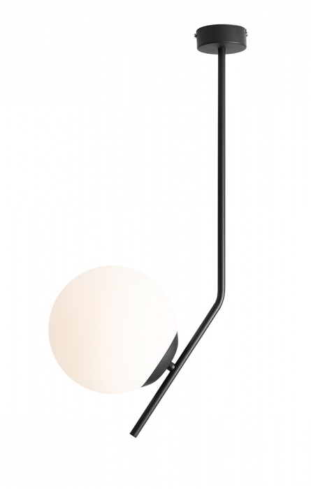 Lustră GALLIA LONG 1 bec, negru [5]