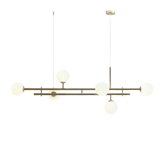 Lustră HARMONY cu 6 becuri GOLD [7]