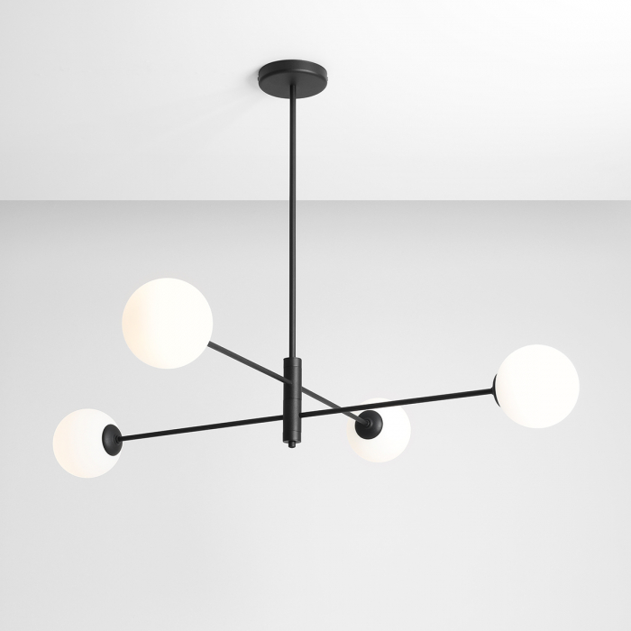 Lustră HOMME 4 becuri BLACK [4]