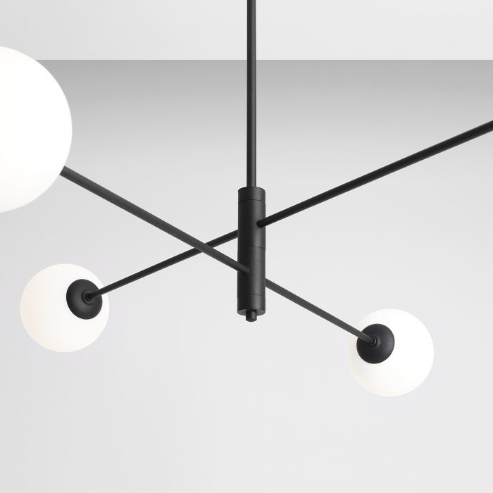 Lustră HOMME 4 becuri BLACK [6]