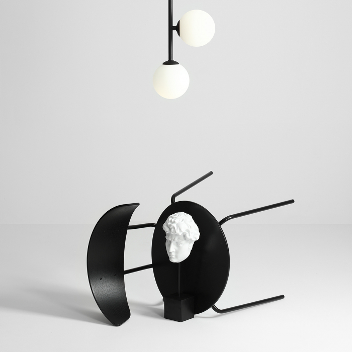 Lustră LIBRA 3 becuri BLACK [5]