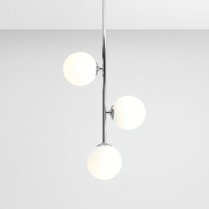 Lustră LIBRA 3 becuri CHROME [2]
