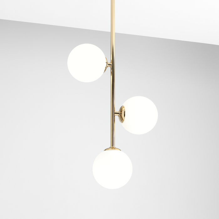 Lustră LIBRA 3 becuri GOLD [4]