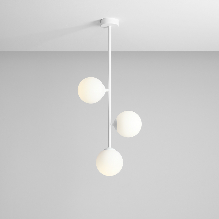 Lustră LIBRA 3 becuri WHITE [1]