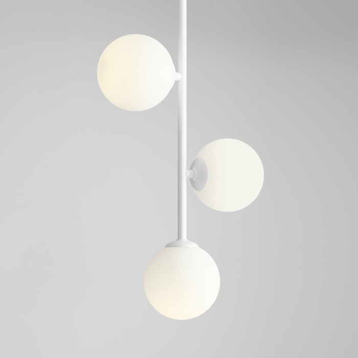 Lustră LIBRA 3 becuri WHITE [2]