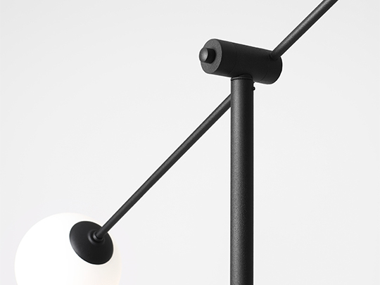 Lampadar OHIO BLACK [2]