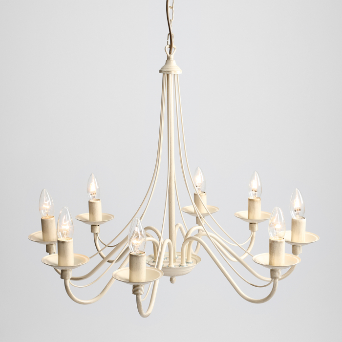 Lustră RÓŻA 12 WHITE [6]