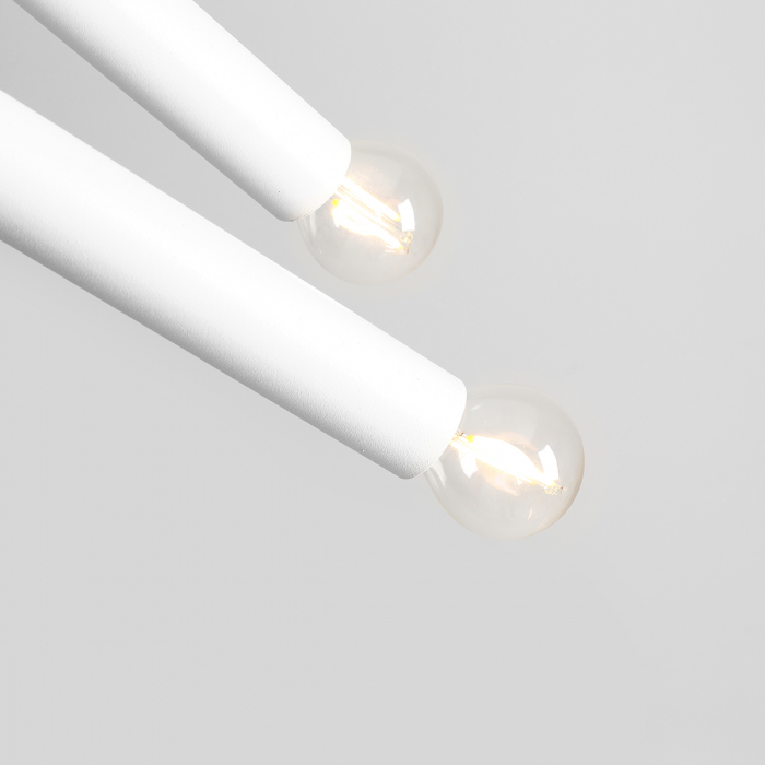 Lustră TUBO cu 4 becuri WHITE [4]