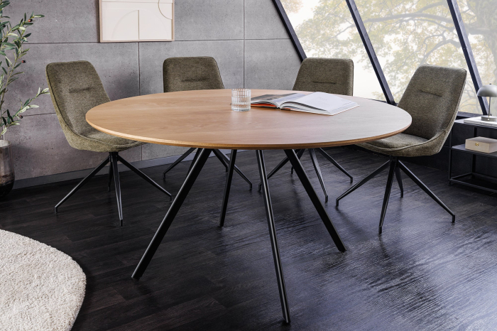 Masa de dining ATELIER din lemn de stejar, 120 cm [2]