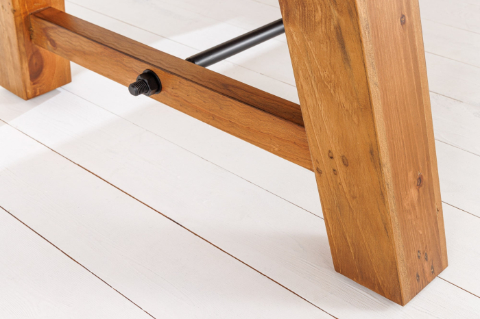 Masa de dining FINCA extensibila din lemn de pin, 300-400 cm [9]