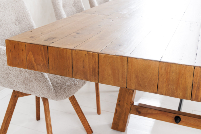 Masa de dining FINCA extensibila din lemn de pin, 300-400 cm [7]