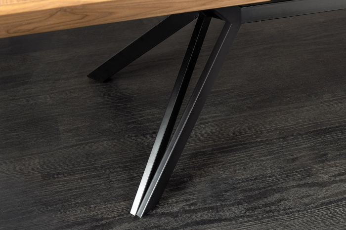 Masa de dining GIANT din lemn de stejar, 200-320 cm [10]