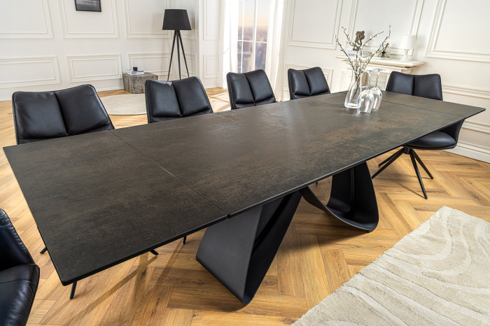 Masa de dining INFINITY extensibila cu aspect ceramic, 180-220-260 cm [2]