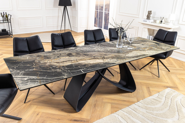 Masa de dining INFINITY extensibila cu aspect ceramic, 180-220-260 cm [3]
