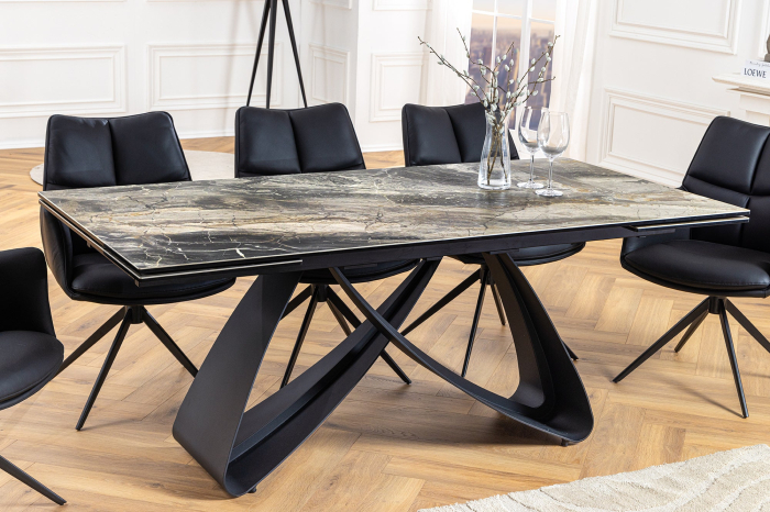 Masa de dining INFINITY extensibila cu aspect ceramic, 180-220-260 cm [5]