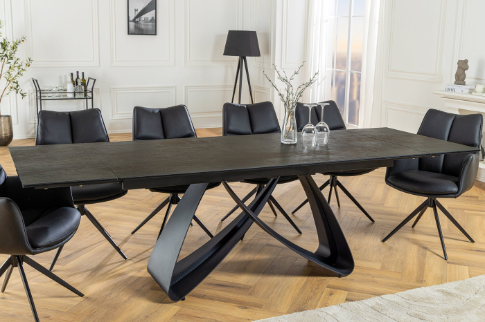 Masa de dining INFINITY extensibila cu aspect ceramic, 180-220-260 cm [9]