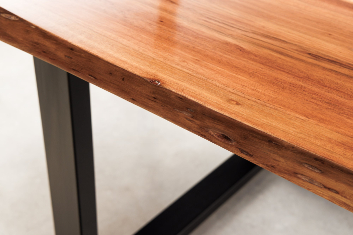 Masa de dining LIQUID din lemn de salcam, 160 cm [9]