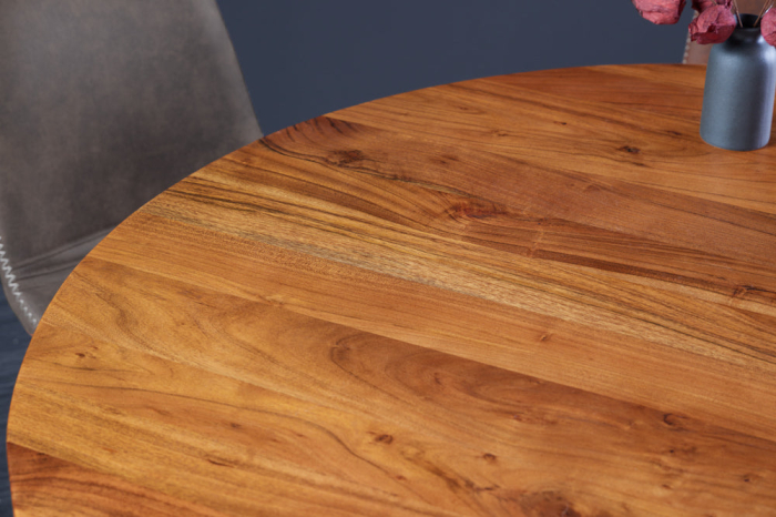 Masa de dining MAISON JADE din lemn de salcam, 120 cm [4]