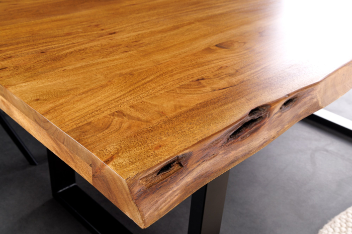 Masa de dining MAMMUT din lemn de salcam, 200 cm  [5]