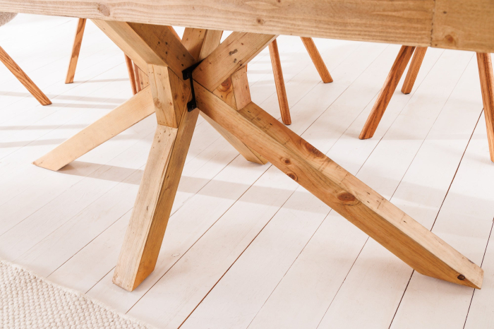 Masa de dining MOSAIC din lemn de pin, 200 cm [7]